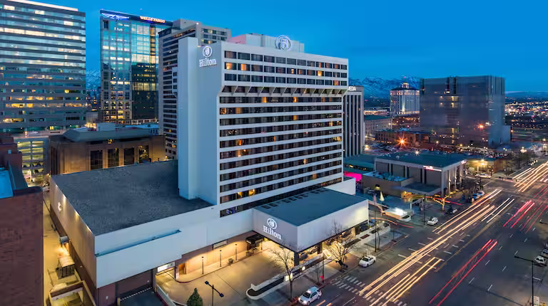 Image of the Salt Lake City Hilton hotel